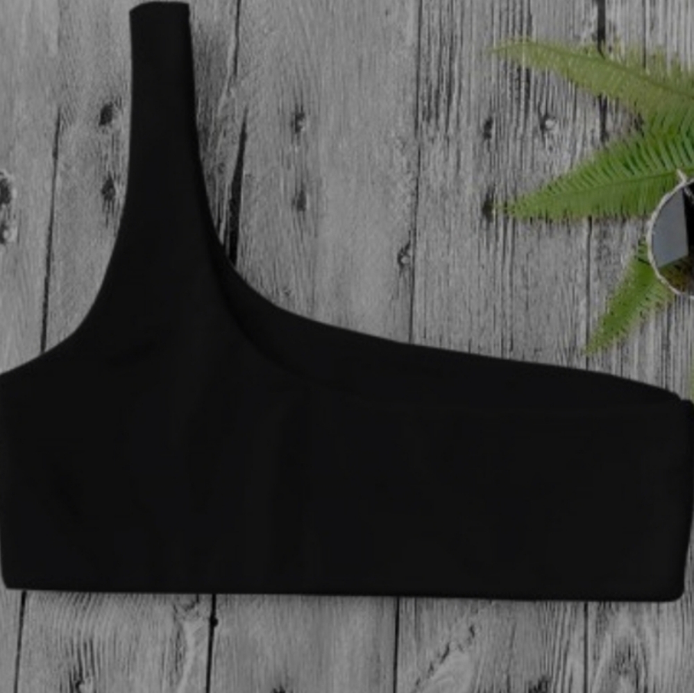 One Shoulder Bikini Set